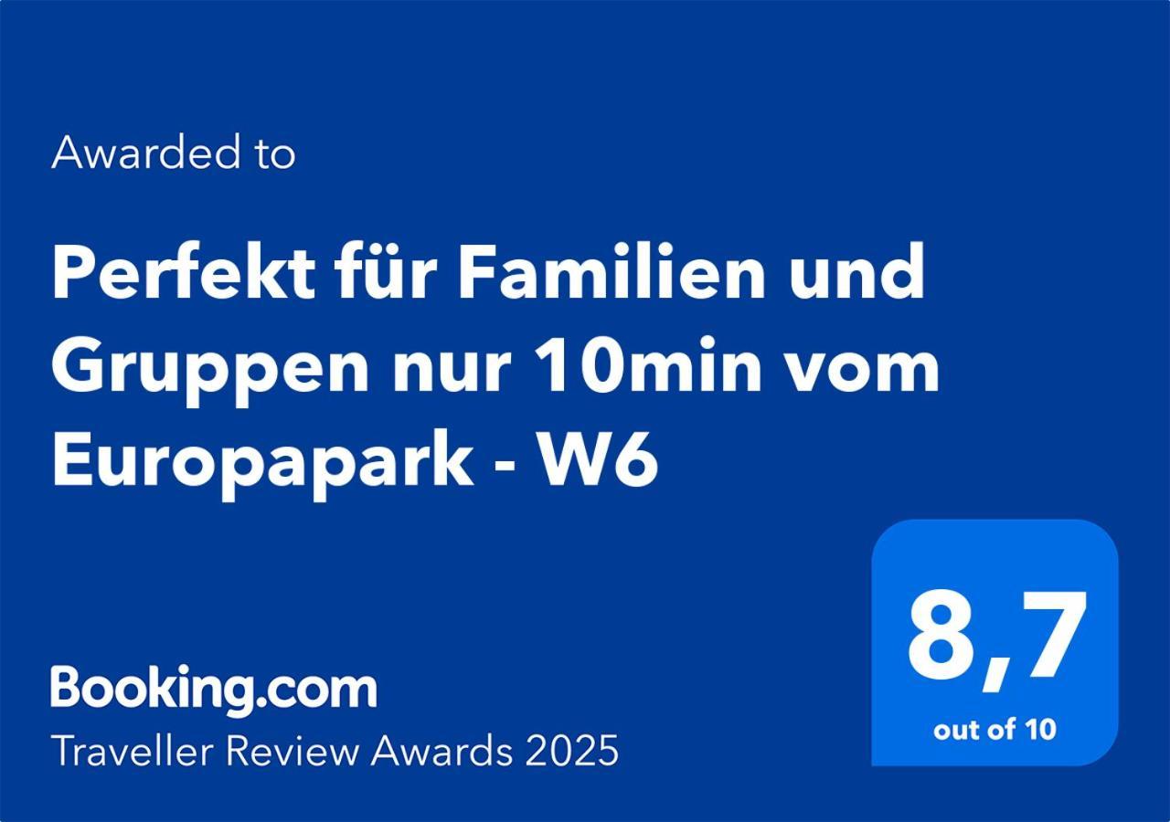 Perfekt Fuer Familien Und Gruppen Nur 10Min Vom Europapark - W6 Apartment Ettenheim Bagian luar foto